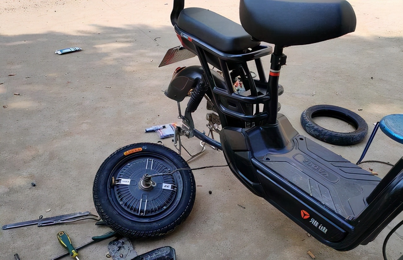 电动车更换轮胎服务案例